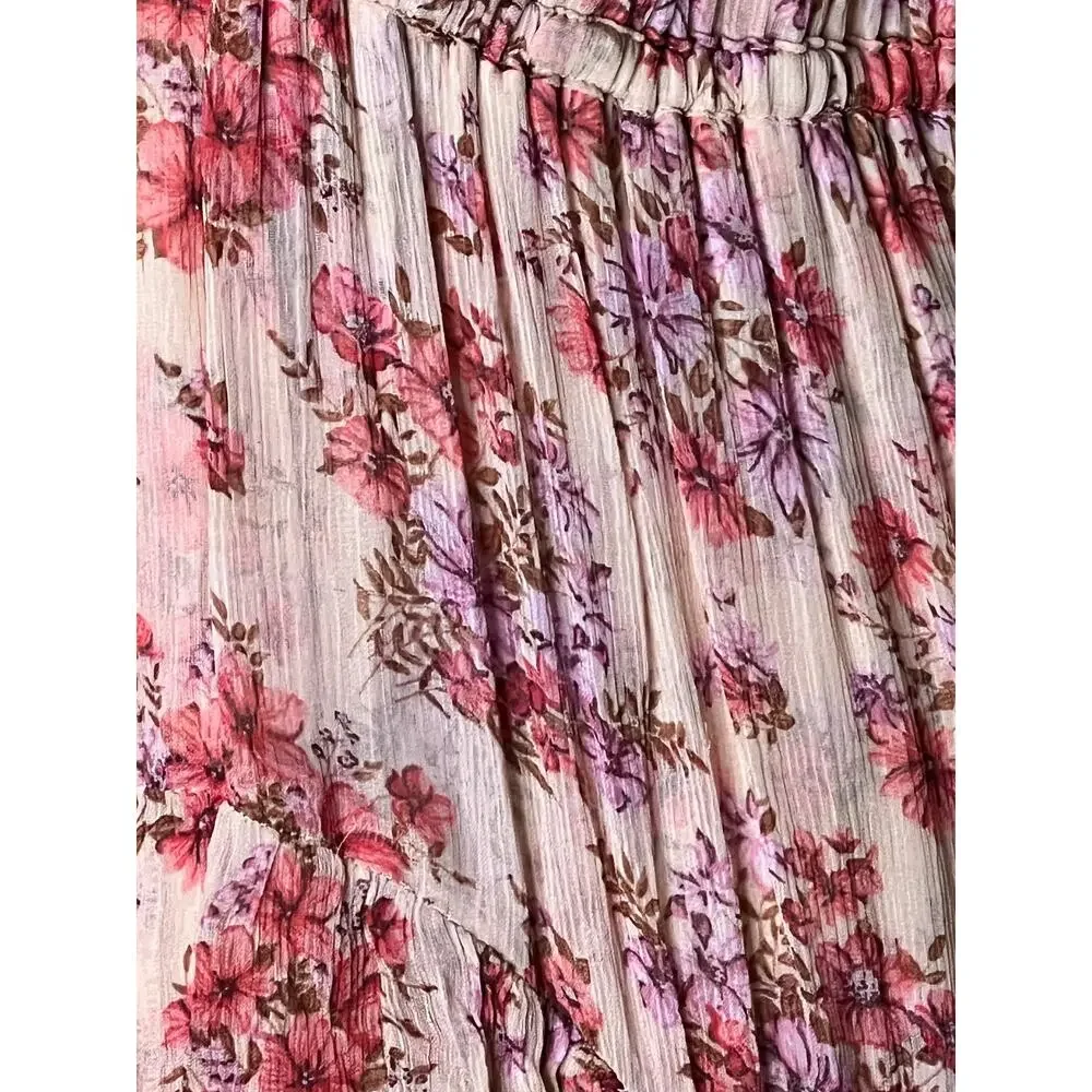 The Kooples Floral Frills Dress Size 2 Medium_9